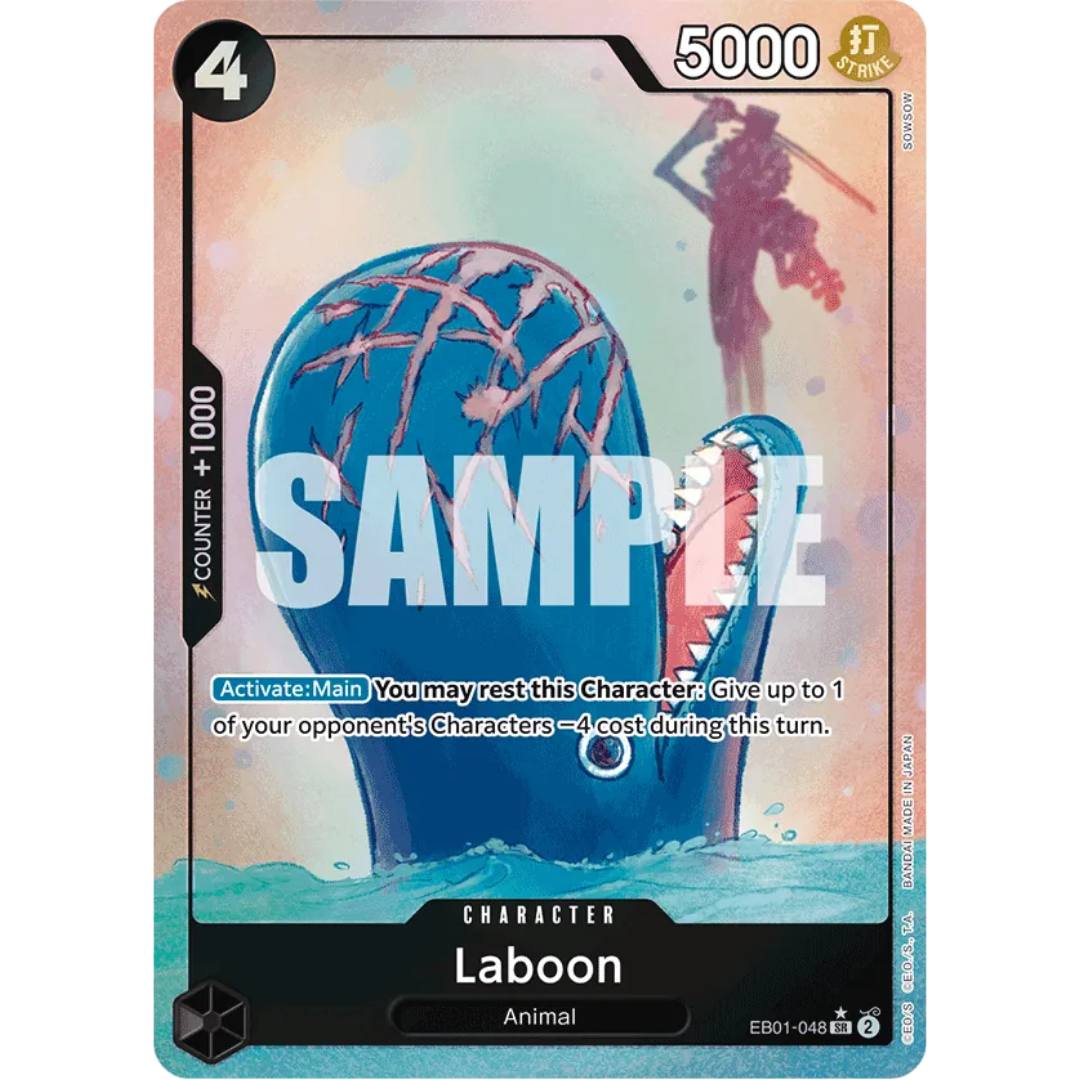 Laboon (048) (Alternate Art) (EB01-048) - Extra Booster: Memorial Collection Foil