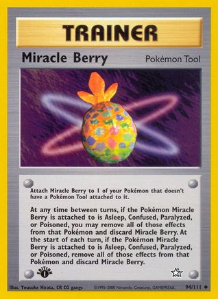 Miracle Berry 094 - Unlimited Neo Genesis - Uncommon