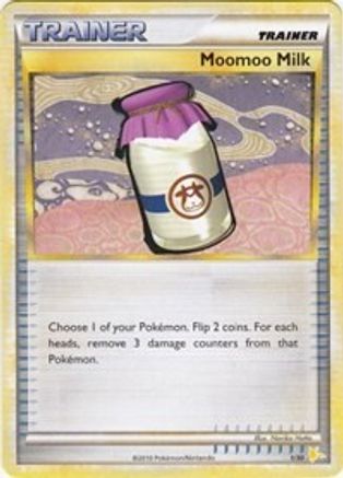 Moomoo Milk (#26) HGSS Trainer Kit Gyarados & Raichu - Common