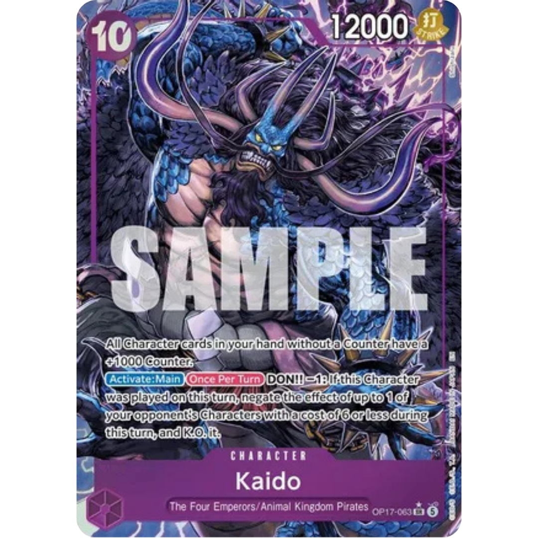 Kaido (063) (Alternate Art) (OP17-063) - The World's Strongest Warriors Foil