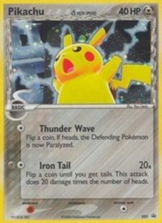 Pikachu (Delta Species) - 035 (Value Pack) Nintendo Promos - Promo