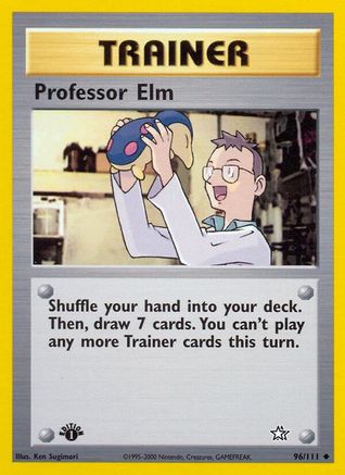 Professor Elm 096 - Unlimited Neo Genesis - Uncommon