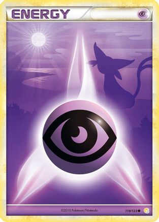 Psychic Energy 119 - Reverse Holofoil HeartGold SoulSilver - Common