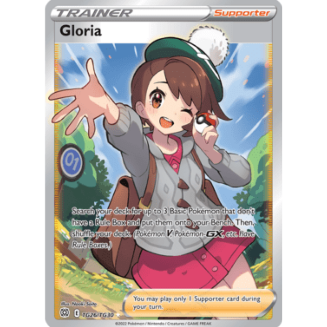 Gloria TG26 - Holofoil SWSH09 Brilliant Stars Trainer Gallery - Ultra Rare
