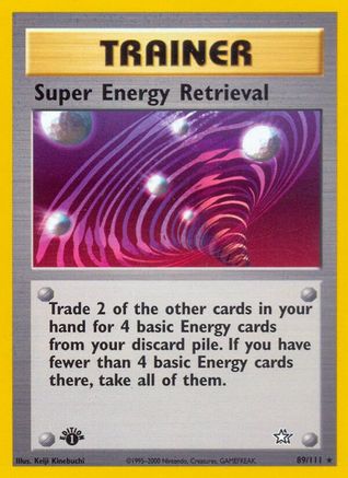 Super Energy Retrieval 089 - Unlimited Neo Genesis - Rare