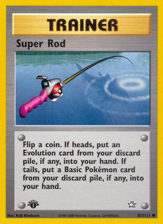 Super Rod 103 - Unlimited Neo Genesis - Common