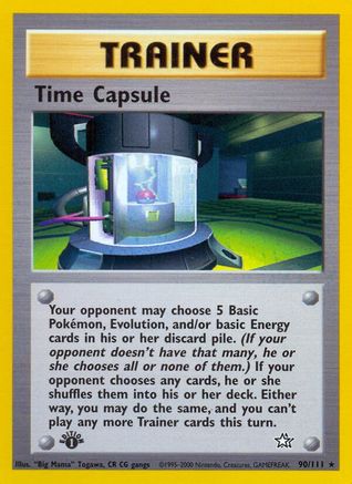 Time Capsule 090 - Unlimited Neo Genesis - Rare