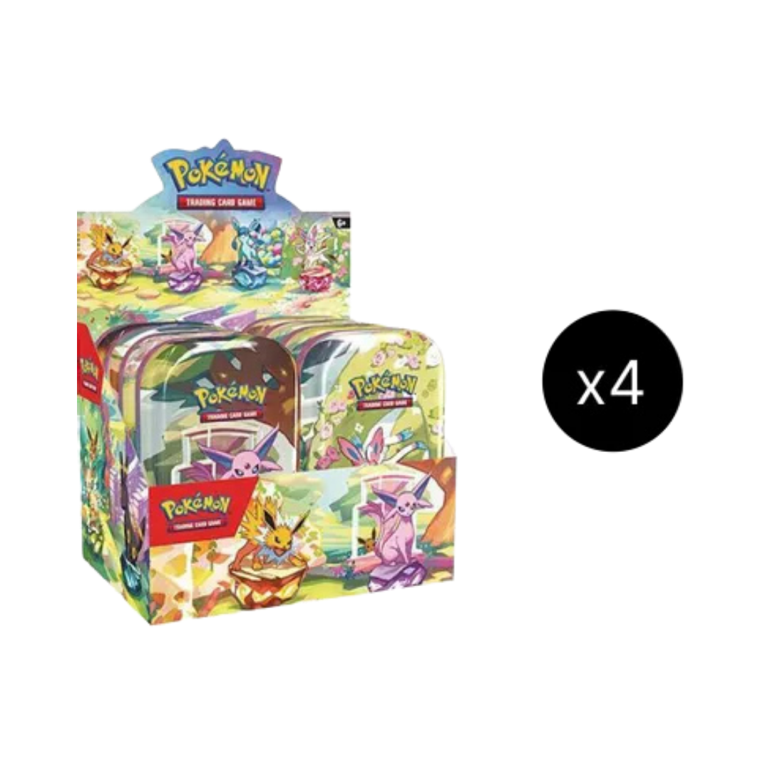 Prismatic Evolutions Mini Tin Display Case