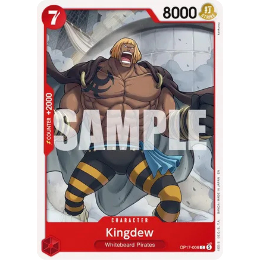 Kingdew (OP17-006) - The World's Strongest Warriors