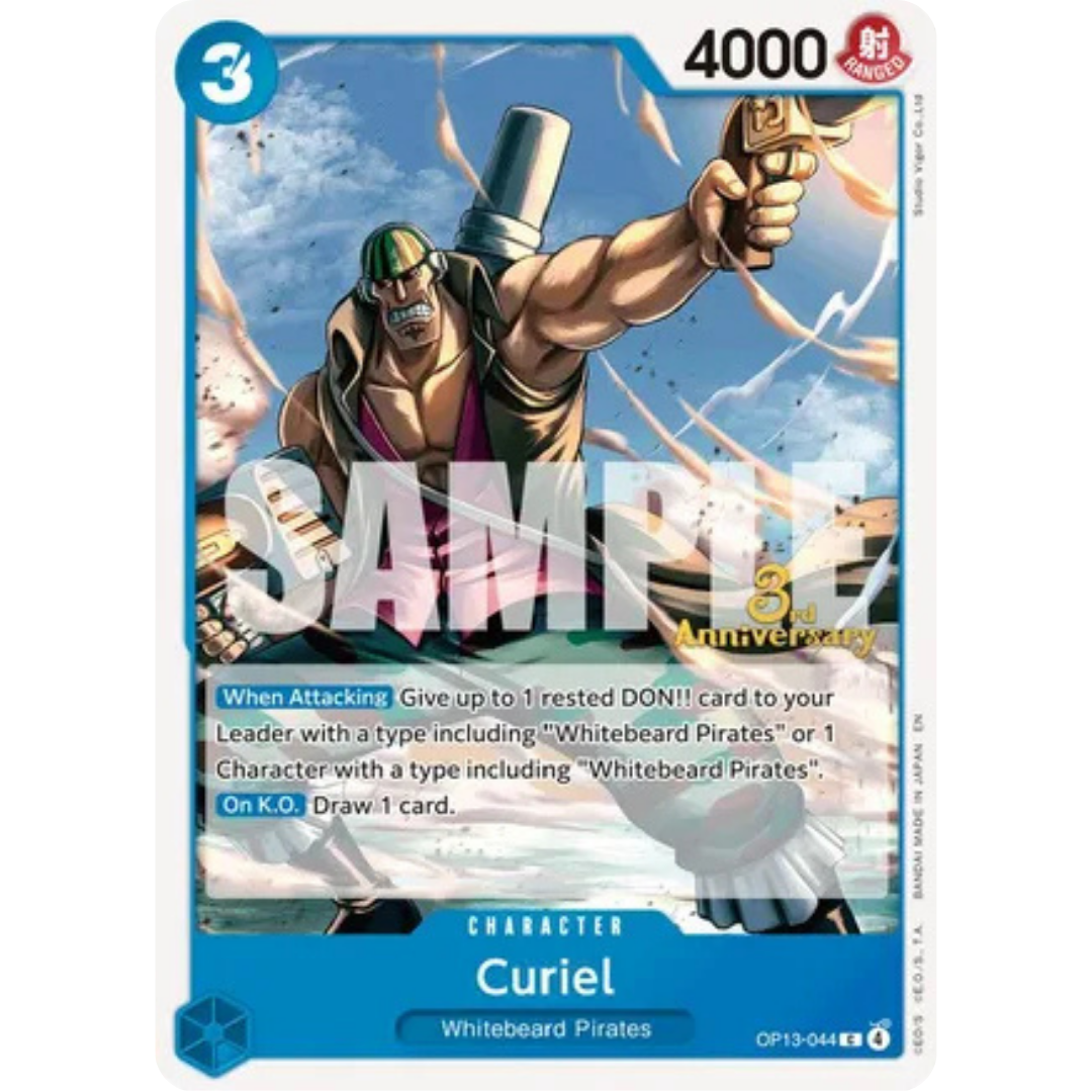 Curiel (OP13-044) - Carrying On His Will: 3rd Anniversary Tournament Cards