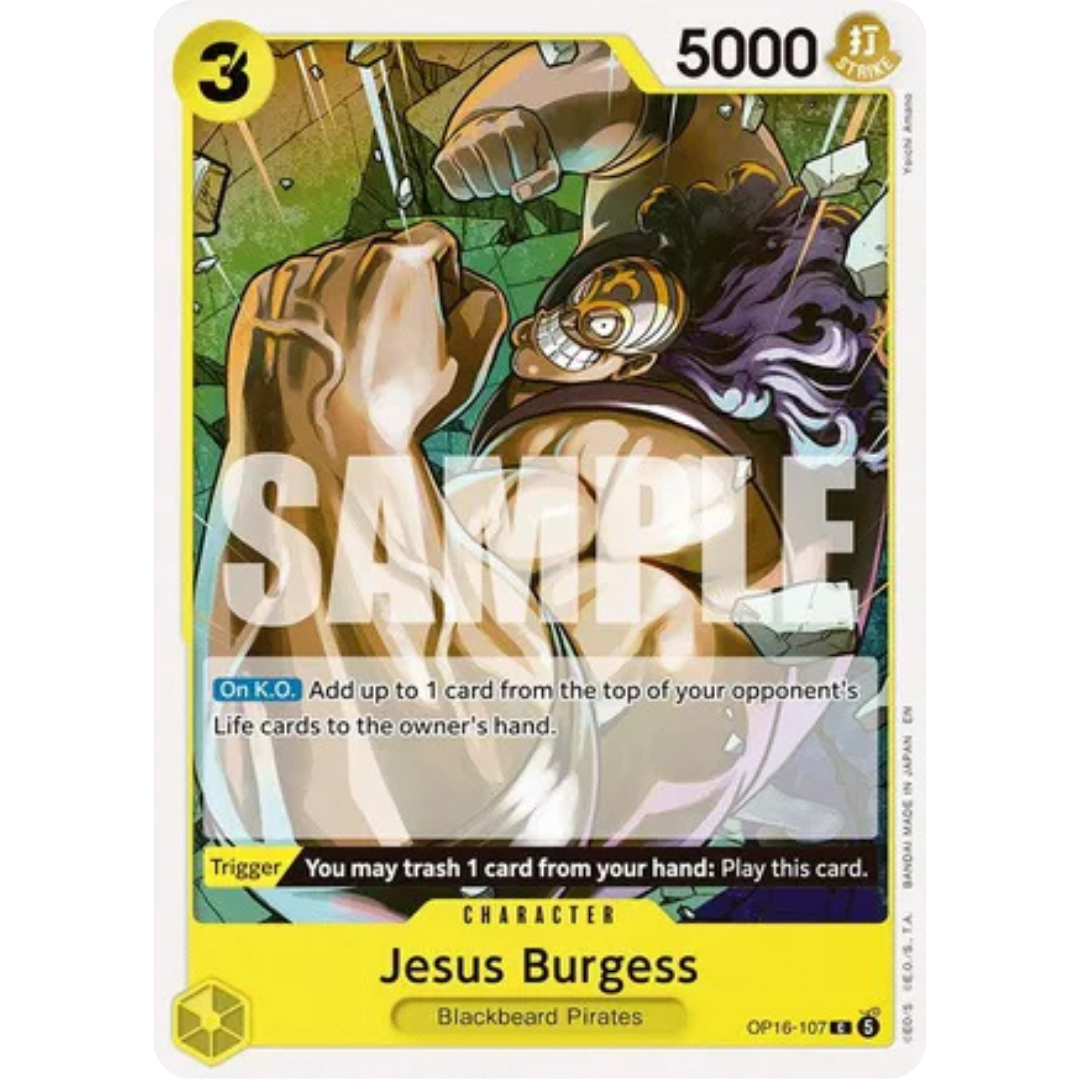 Jesus Burgess (OP16-107) - The Time of Battle