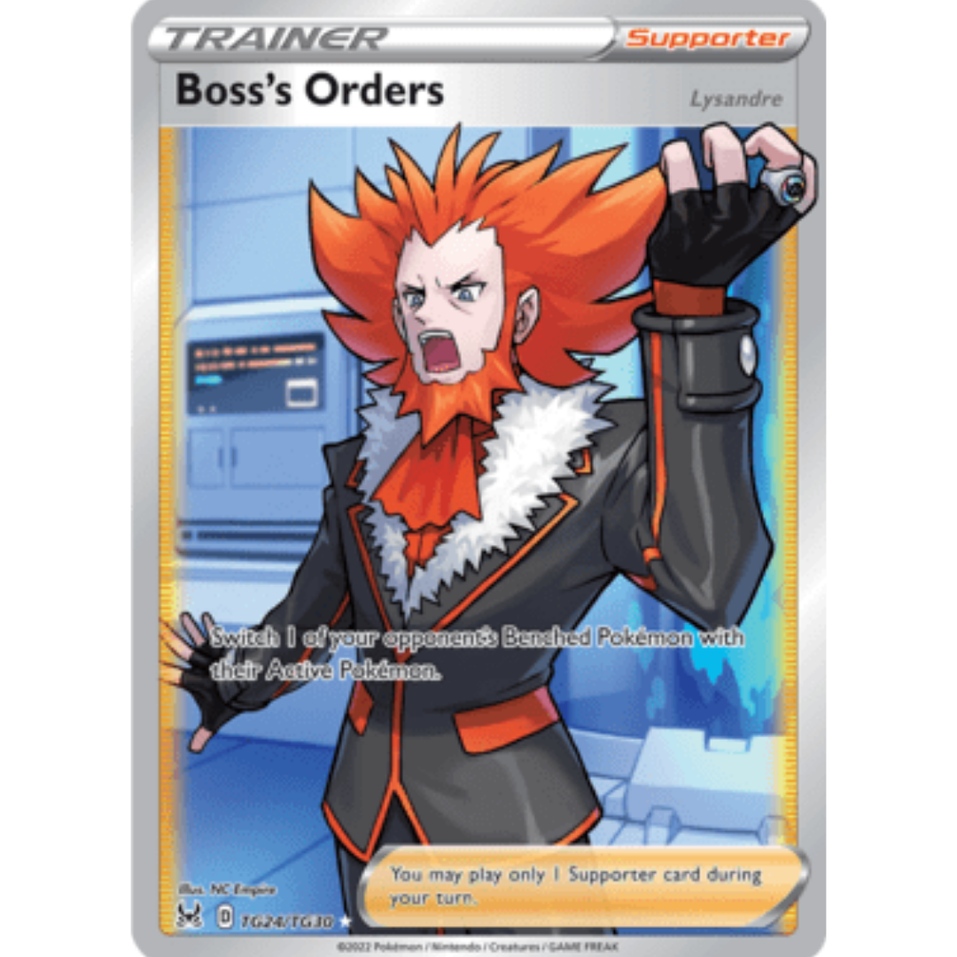Boss's Orders TG24 - Holofoil SWSH11 Lost Origin Trainer Gallery - Ultra Rare