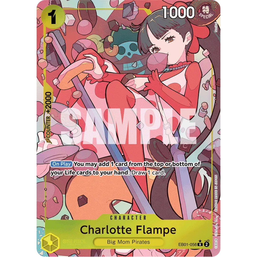 Charlotte Flampe (Alternate Art) (EB01-056) - Extra Booster: Memorial Collection Foil