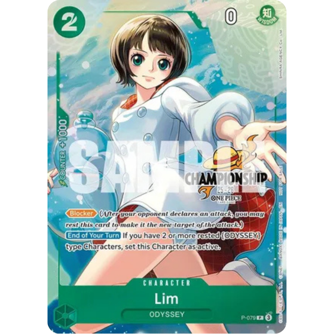 Lim (CS 25-26 Event Pack Finalist Ver.) (P-079) - One Piece Promotion Cards Foil