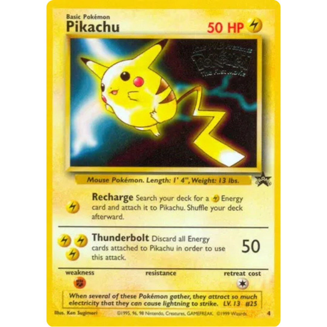 Pikachu (Movie Promo) 004/53 WoTC Promo - Promo