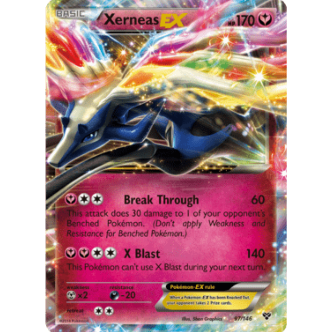 Xerneas EX 097/146 - Holofoil XY Base Set - Ultra Rare