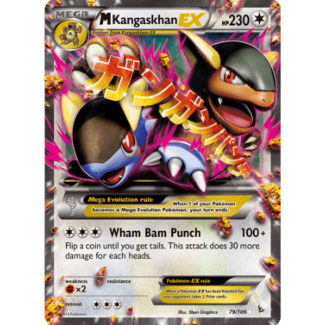 M Kangaskhan EX 079 - Holofoil XY Flashfire - Ultra Rare