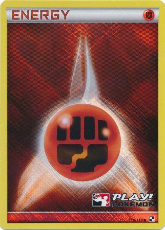 Fighting Energy 110/114 - Holofoil League & Championship Cards - Promo