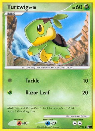 Turtwig 017 POP Series 8 - Common