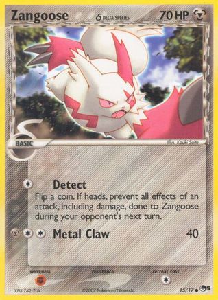 Zangoose (Delta Species) 015 POP Series 5 - Common