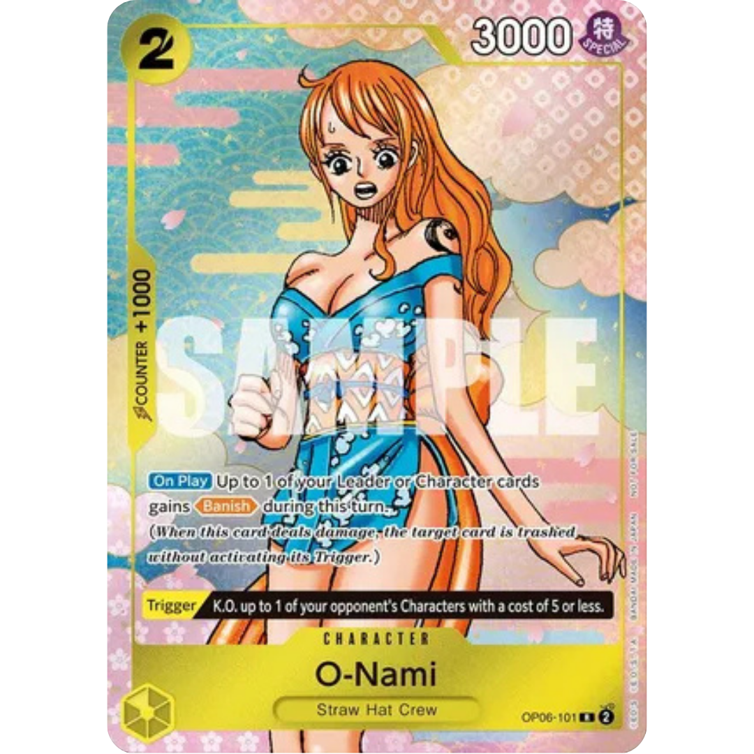 O-Nami (Event Pack Vol. 5) (OP06-101) - One Piece Promotion Cards Foil