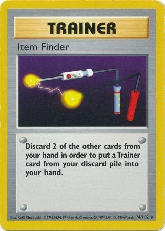 Item Finder 074/102 - Unlimited Base Set Shadowless - Rare