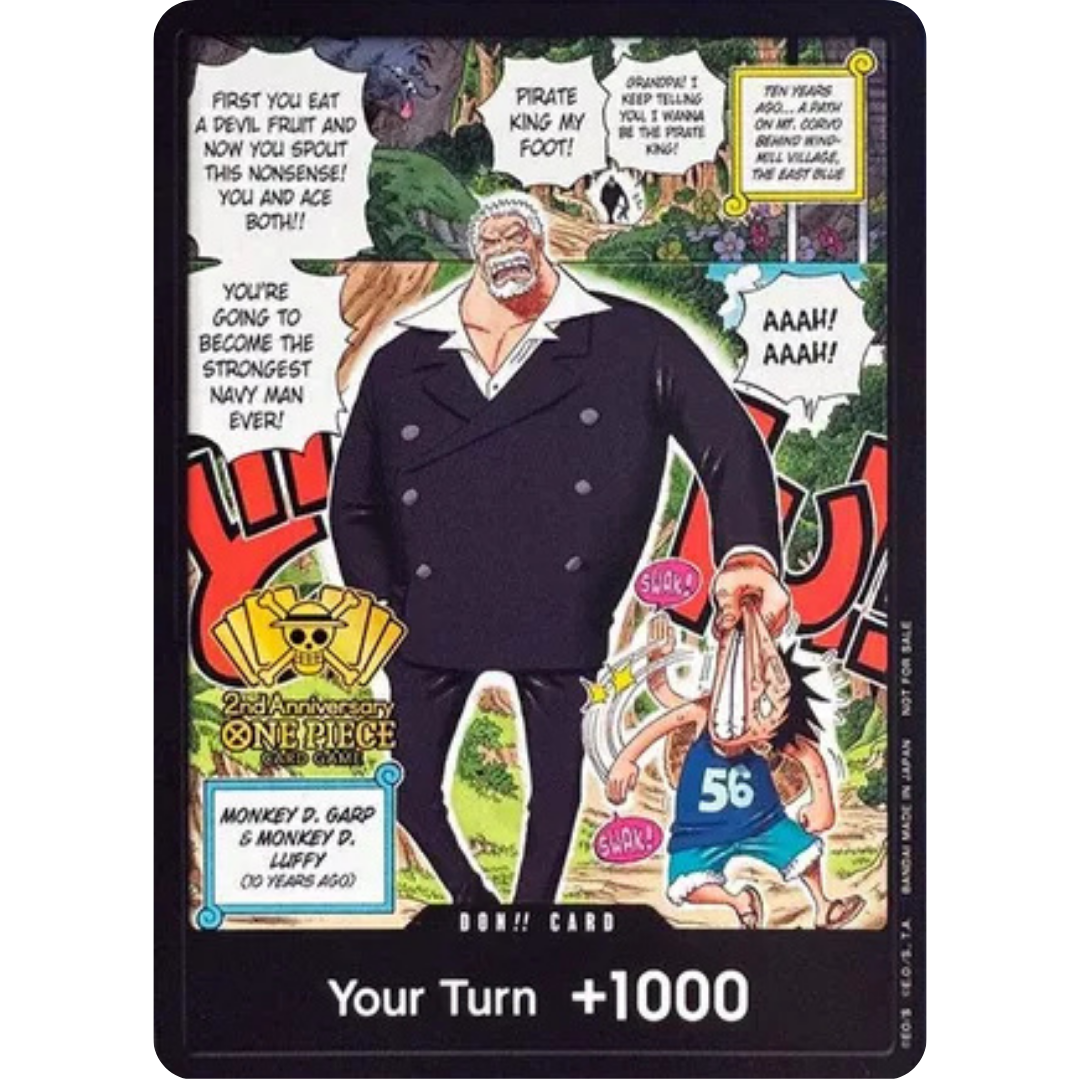 DON!! Card (2nd Anniversary Tournament) - One Piece Promotion Cards