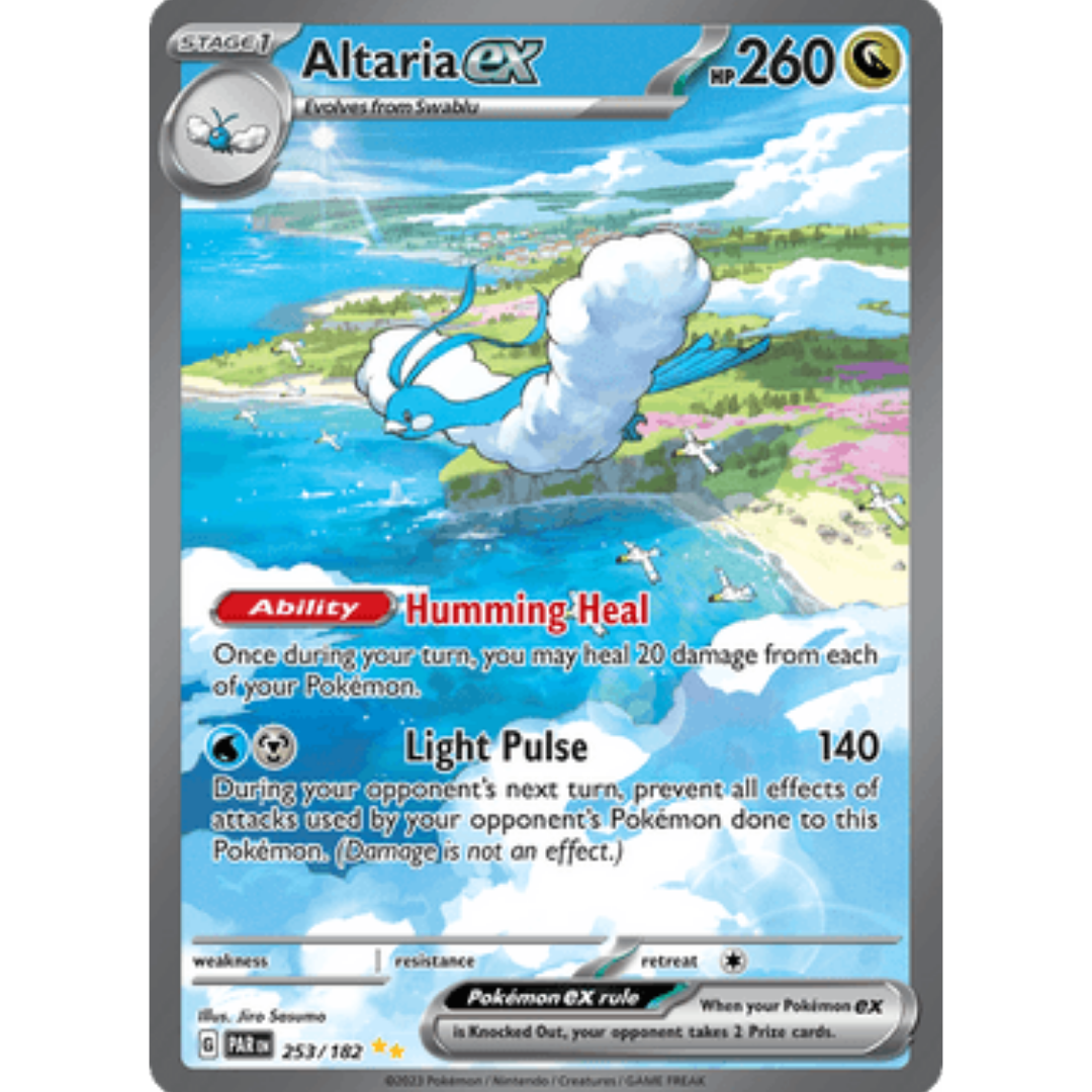 Altaria ex 253/182 - Holofoil SV04 Paradox Rift - Special Illustration Rare