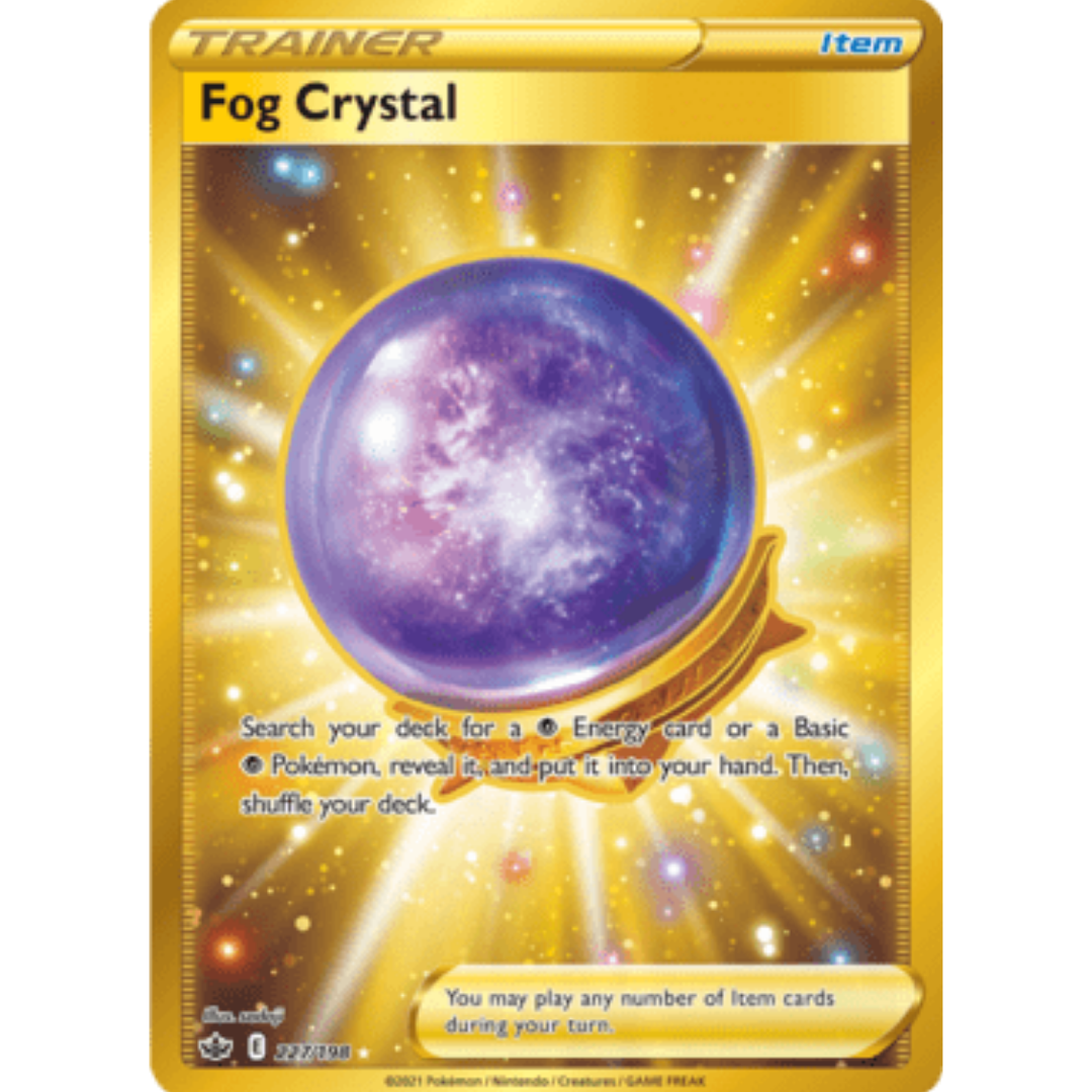 Fog Crystal (Secret) 227 - Holofoil SWSH06 Chilling Reign - Secret Rare