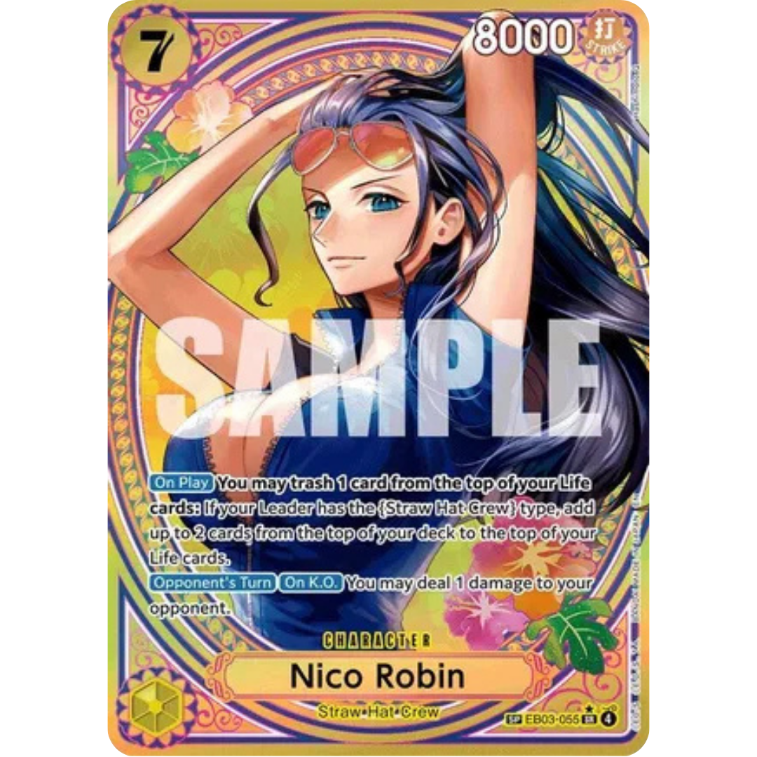 Nico Robin - 055 (SP) (EB03-055) - Extra Booster: One Piece Heroines Edition Foil