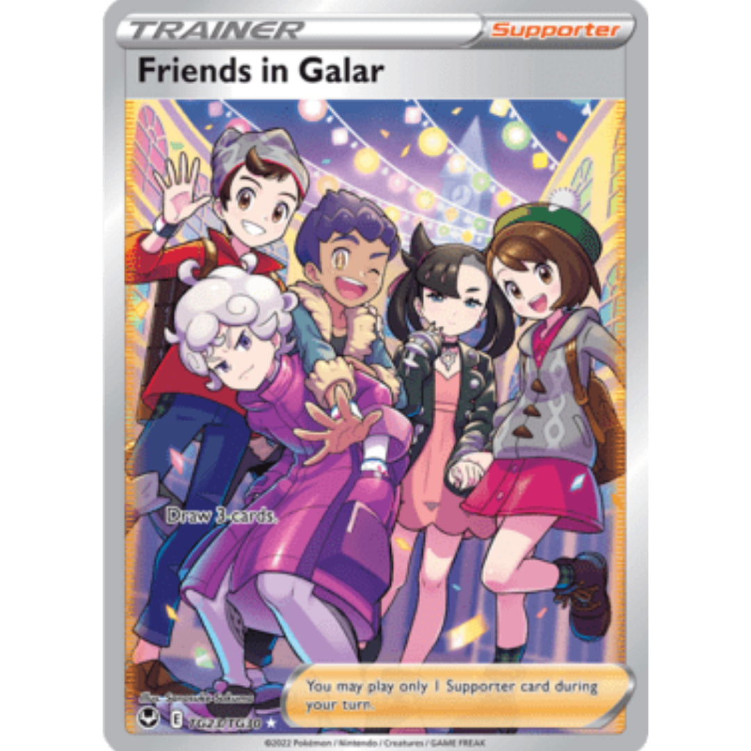 Friends in Galar TG23 - Holofoil SWSH12 Silver Tempest Trainer Gallery - Ultra Rare