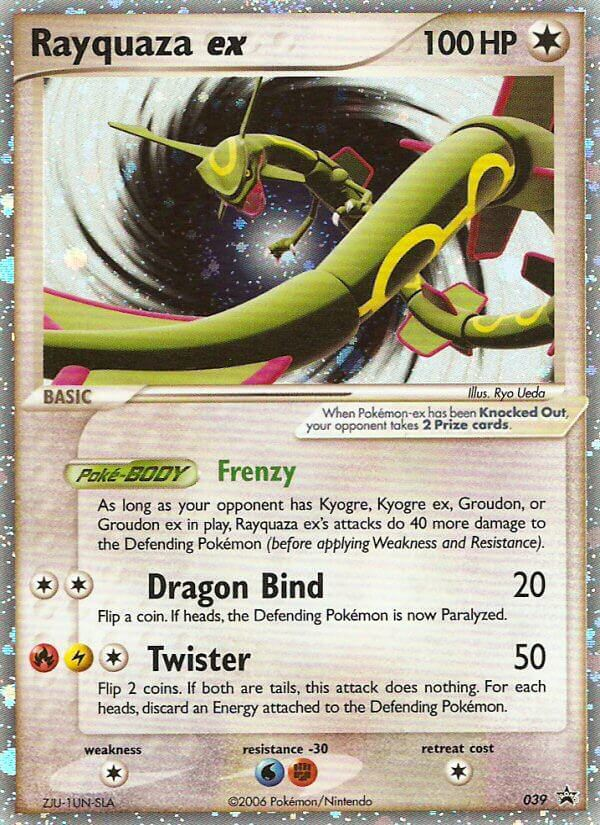 Rayquaza ex - 039 (EX Collector's Tin) - Holofoil Nintendo Promos - Promo