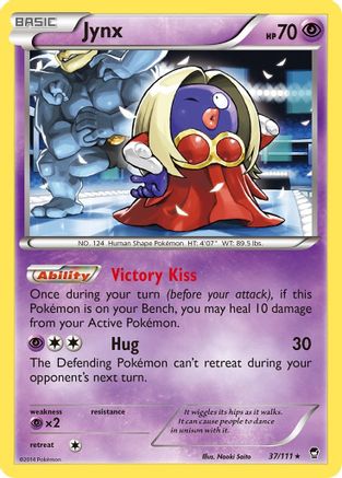 Jynx 037 XY Furious Fists - Rare