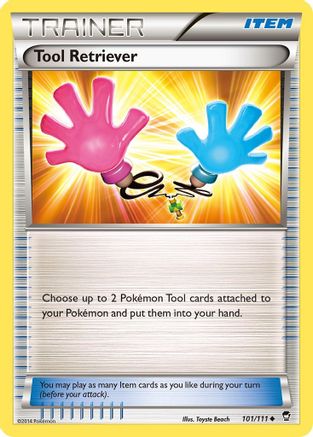 Tool Retriever 101 XY Furious Fists - Uncommon