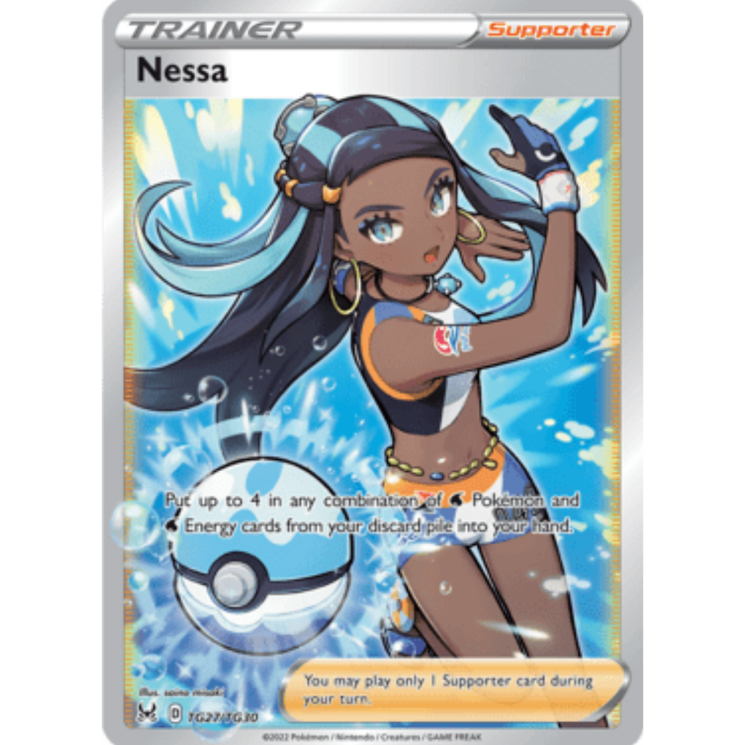 Nessa TG27 - Holofoil SWSH11 Lost Origin Trainer Gallery - Ultra Rare