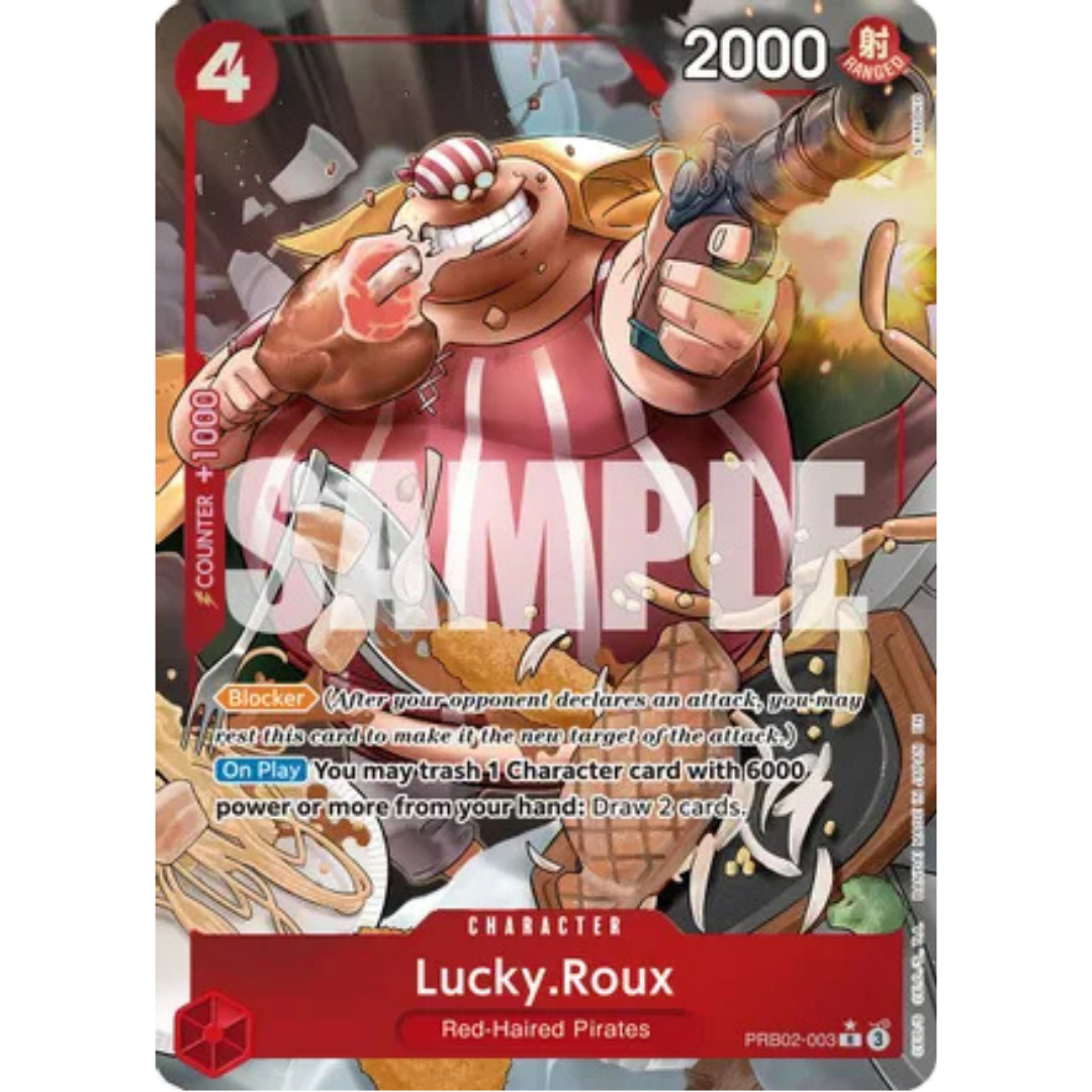 Lucky.Roux (Alternate Art) (PRB02-003) - Premium Booster -The Best- Vol. 2 Foil