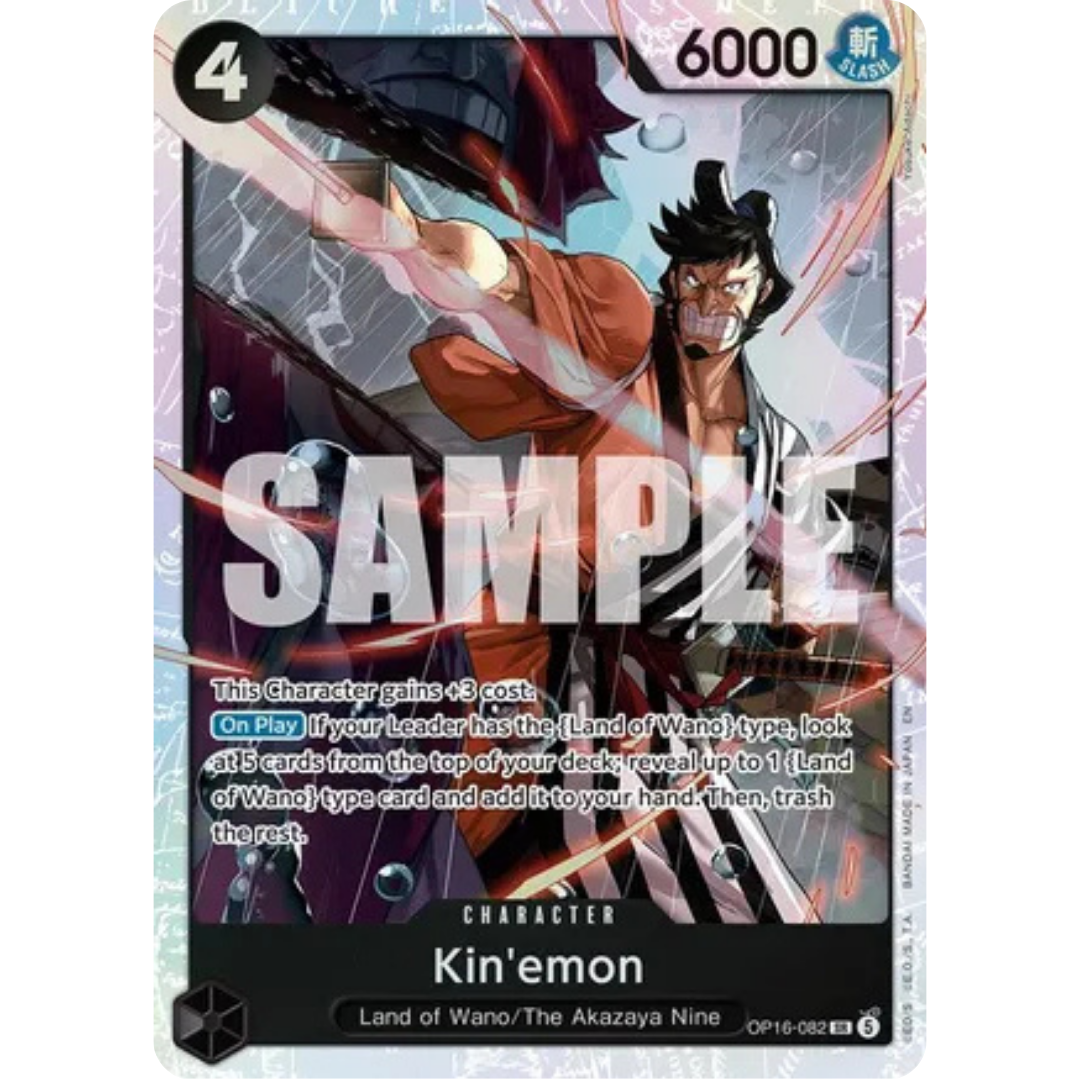 Kin'emon (OP16-082) - The Time of Battle Foil