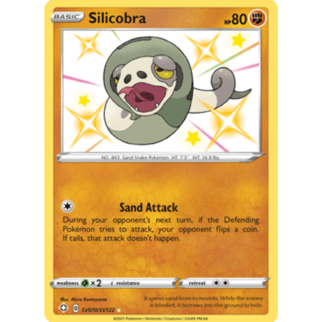 Silicobra SV070 - Holofoil Shining Fates Shiny Vault - Shiny Holo Rare