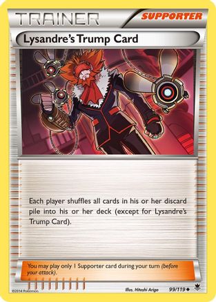 Lysandre's Trump Card 099 XY Phantom Forces - Uncommon