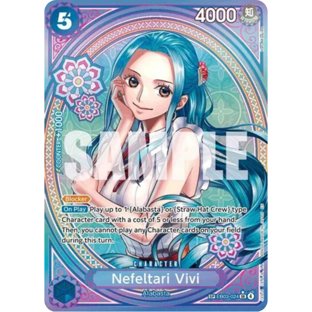 Nefeltari Vivi - 024 (SP) (EB03-024) - Extra Booster: One Piece Heroines Edition Foil