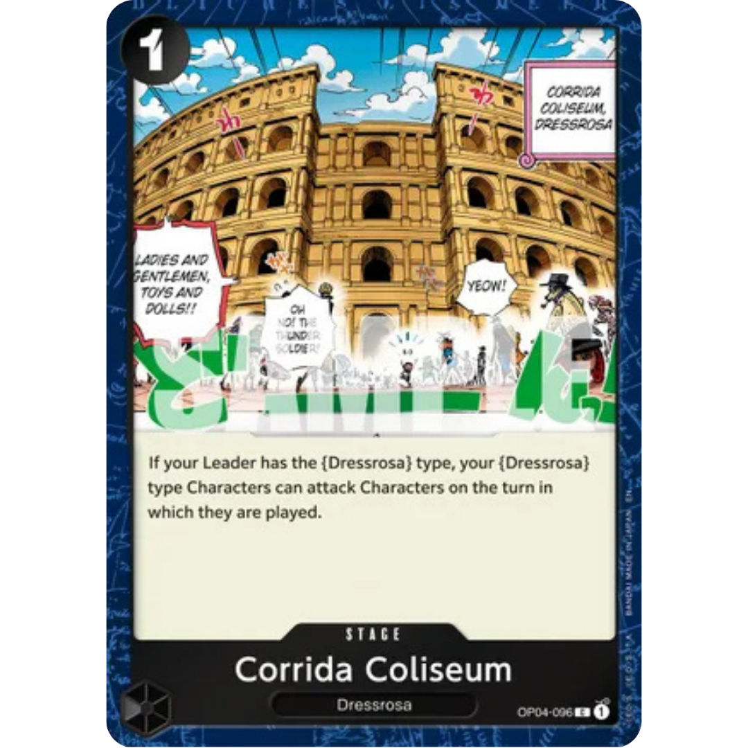 Corrida Coliseum (Pirate Foil) (OP04-096) - Premium Booster -The Best- Vol. 2 Foil
