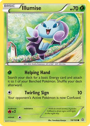 Illumise 018 XY Primal Clash - Common