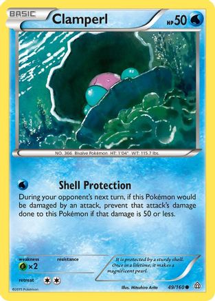 Clamperl XY Primal Clash - Common