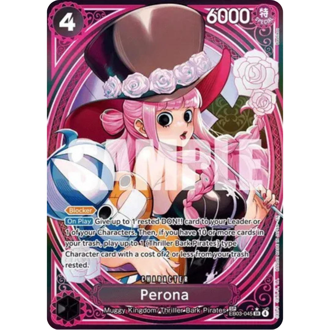 Perona (SP) (EB03-045) - Extra Booster: One Piece Heroines Edition Foil