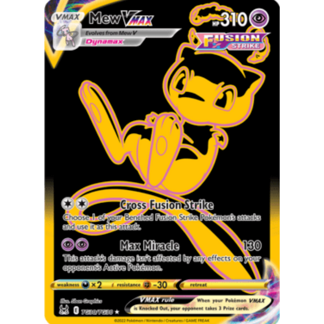 Mew VMAX (Secret) TG30 - Holofoil SWSH11 Lost Origin Trainer Gallery - Secret Rare
