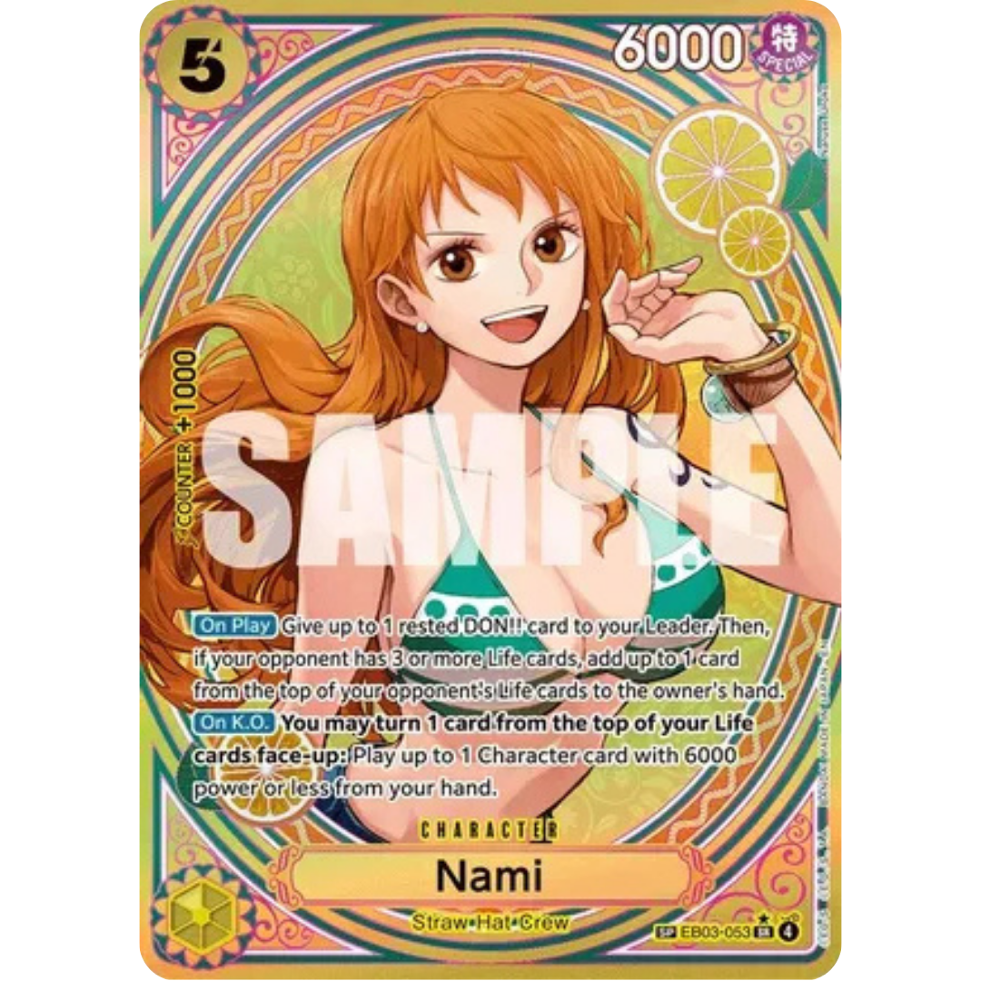 Nami (SP) (EB03-053) - Extra Booster: One Piece Heroines Edition Foil
