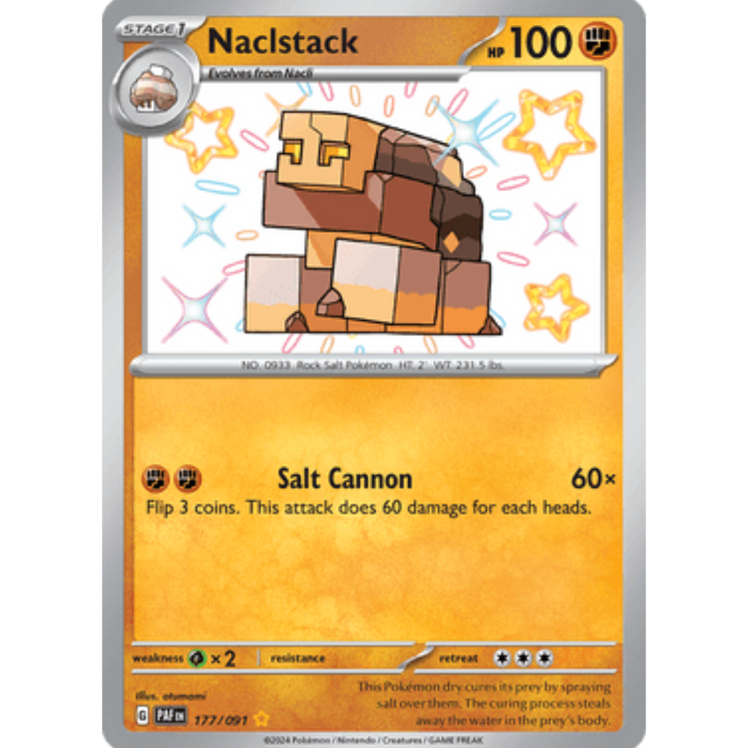 Naclstack 177 - Holofoil SV Paldean Fates - Shiny Rare