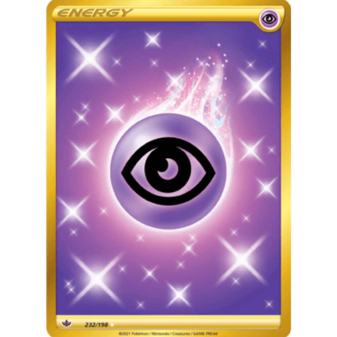 Psychic Energy (Secret) 232 - Holofoil SWSH06 Chilling Reign - Secret Rare