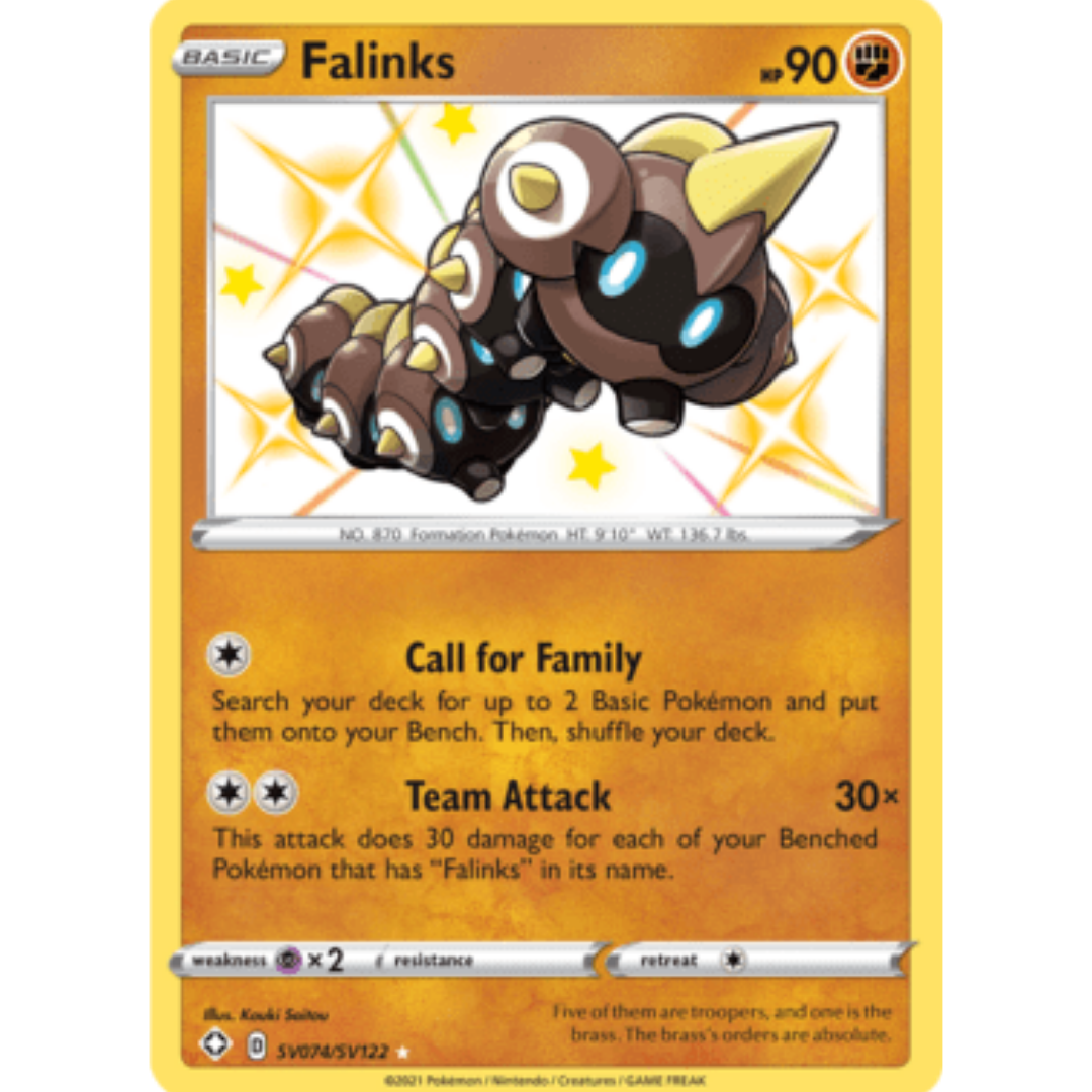 Falinks SV074 - Holofoil Shining Fates Shiny Vault - Shiny Holo Rare