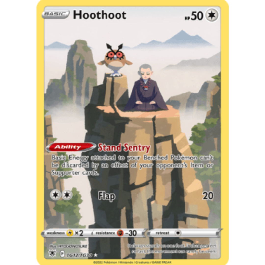 Hoothoot TG12 - Holofoil SWSH10 Astral Radiance Trainer Gallery - Ultra Rare